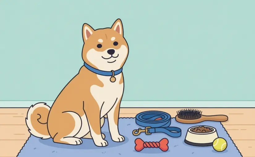 시바견 베니의 필수 강아지 용품 추천 5가지