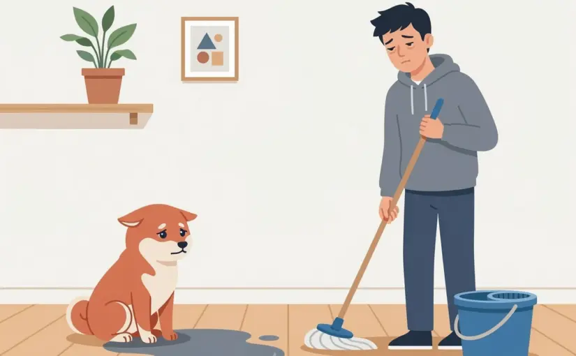 3가지 강아지 배변 실수 원인 및 완벽한 강아지 배변패드 훈련법